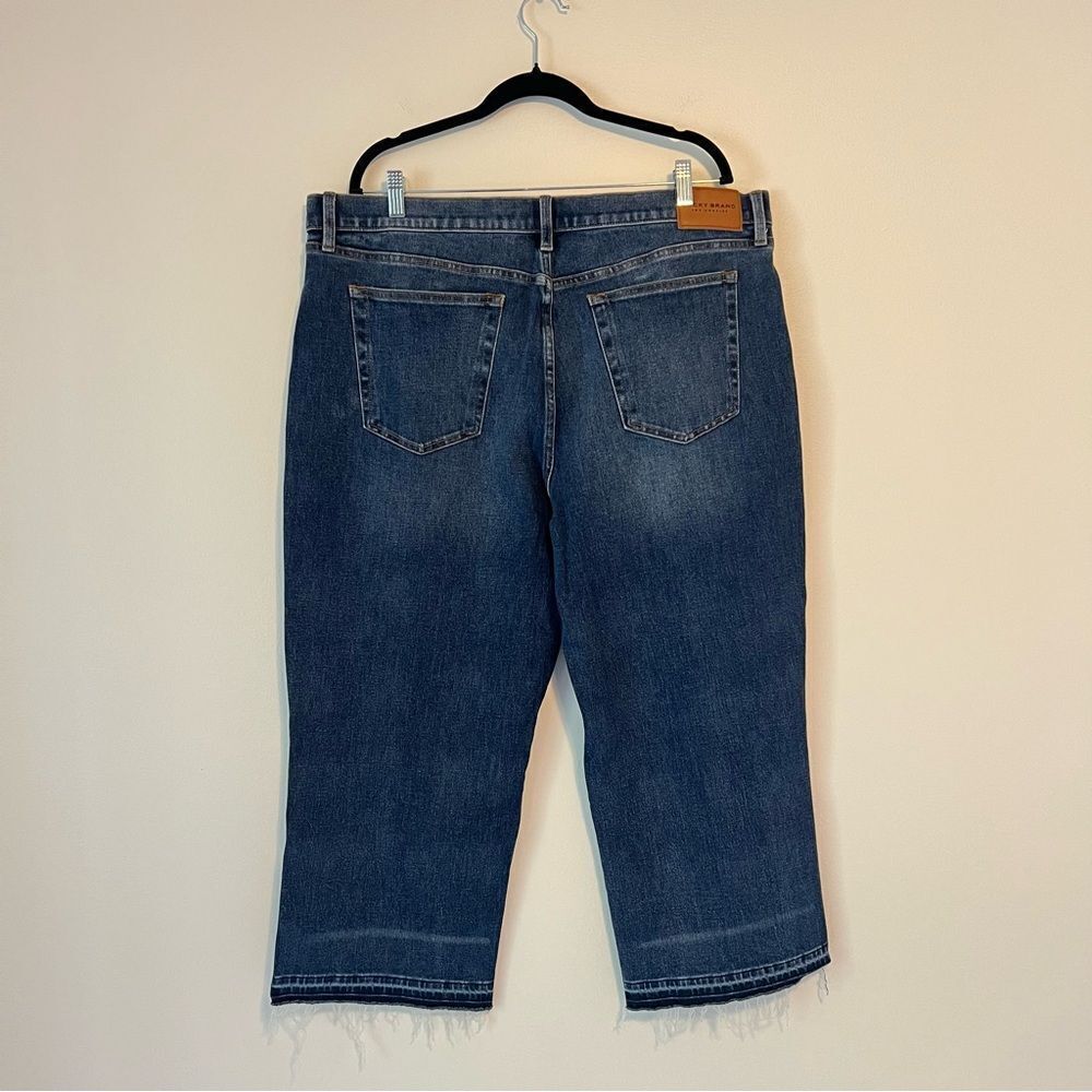 Lucky Brand Mid Rise Crop Wide Leg Jeans NWOT Plus Size 20 - Picture 7 of 12
